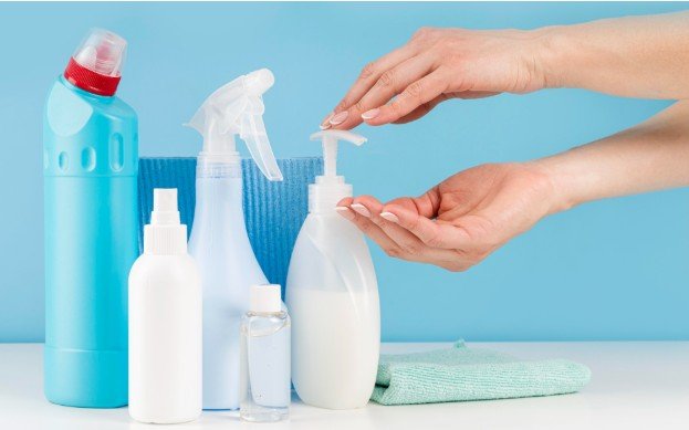 Choose Gentler Soaps and Cleaning Products