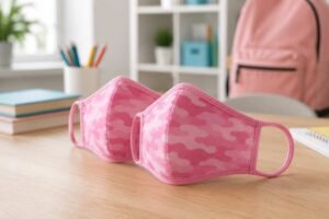 Is the Youth Antimicrobial Unisex Face Mask 2 Pack Pink Camo Worth Considering for Daily Use?