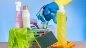 how to store cleaning products safely at home