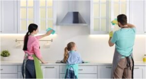 how to keep kitchen surfaces clean and safe